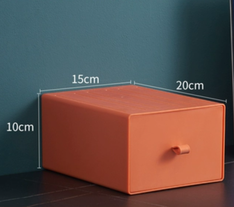 New storage storage box ([Type D-Twilight Orange]--20*15*10cm)