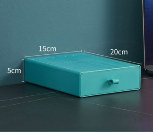 New storage storage box ([E type-gentian green]--20*15*5cm)