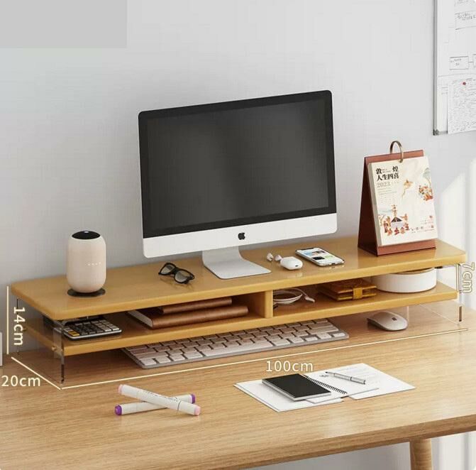 New computer elevated storage rack (100 pairs of acrylic brackets)