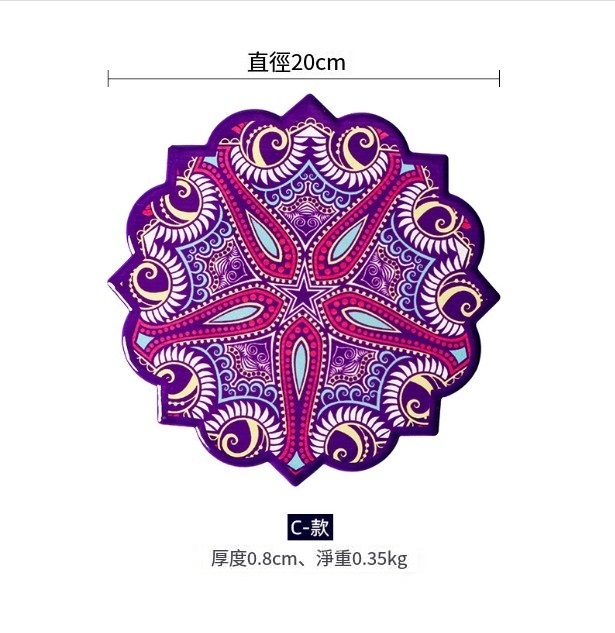 熱推創意陶瓷鍋墊(C款-陶瓷鍋墊)