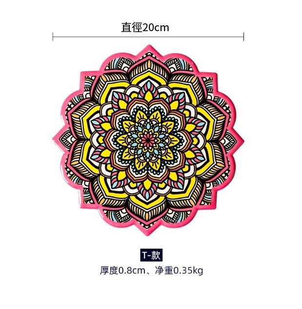 熱推創意陶瓷鍋墊(T款-陶瓷鍋墊)