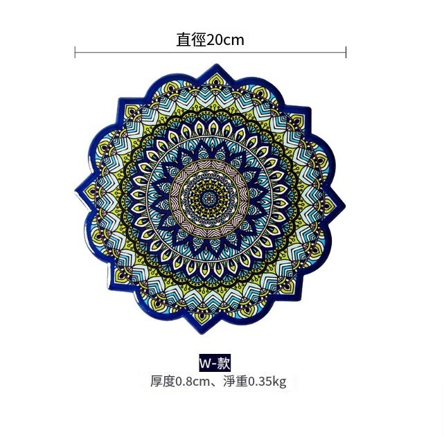 熱推創意陶瓷鍋墊(W款-陶瓷鍋墊)