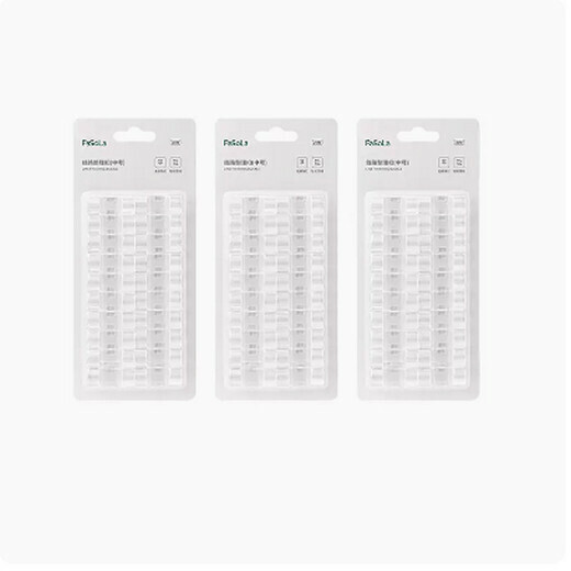 Popular punch-free wall clip to store network cables (medium size [60 pcs])