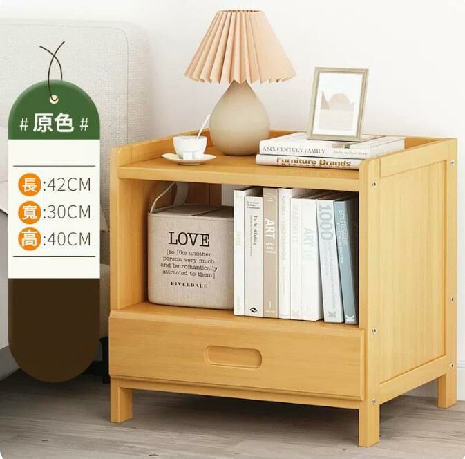 Popular bedside table (original color - single draw 42cm long)