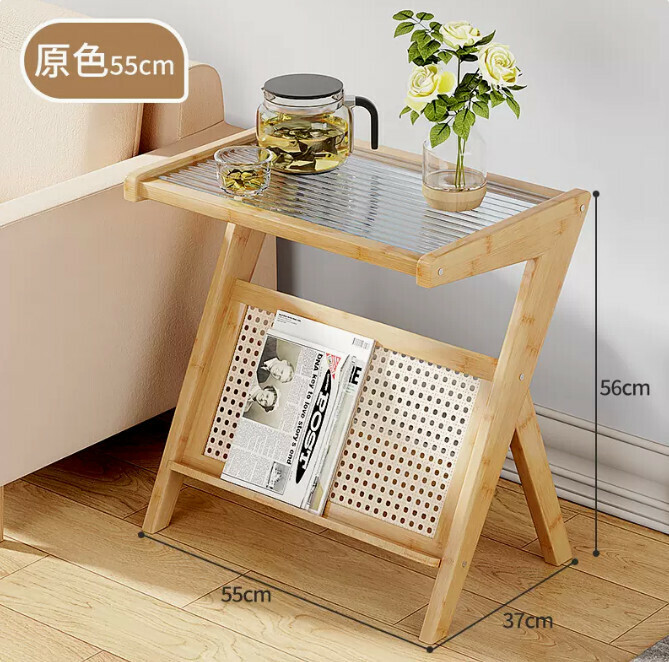 Popular bedside table (55 primary color-Changhong glass)