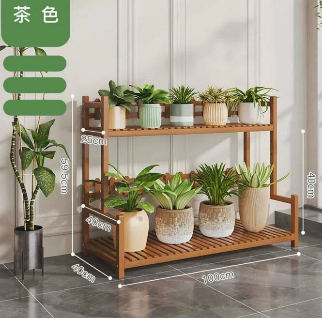 Hot push floor-standing flower stand (100 brown on the second floor)