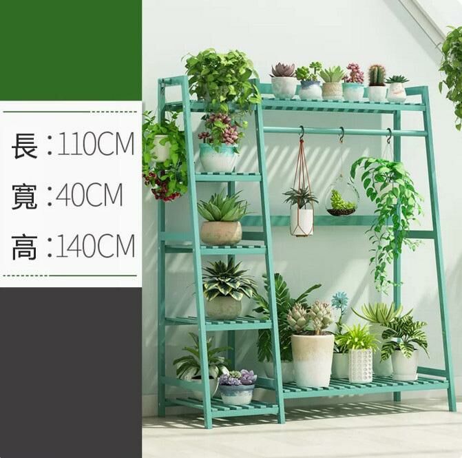 Hot push flower stand (green-multi-functional model 110 long)