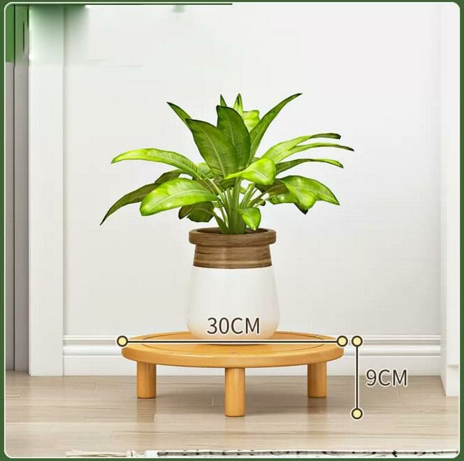 Hot Recommended Removable Plant Flower Tray Base Flower Stand (Rounded Corner Tray Original Color)