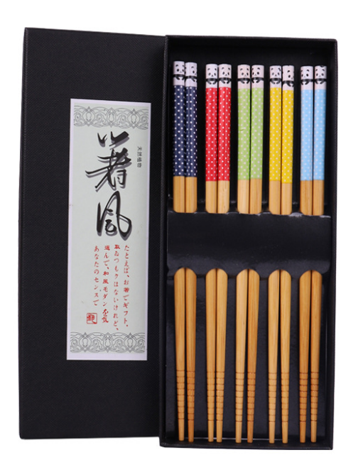 新款筷子禮盒裝（貓熊竹筷）