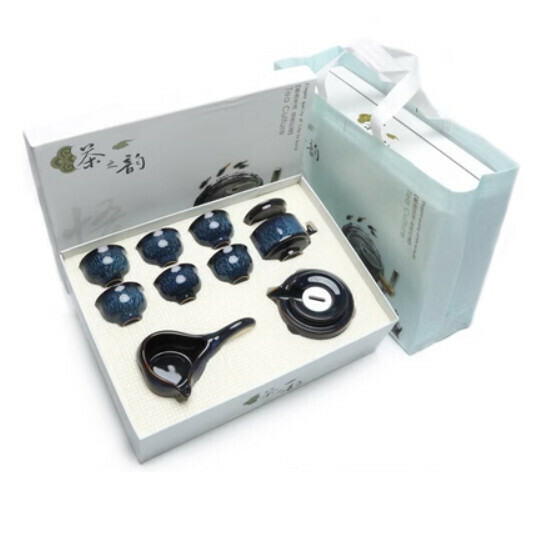 Hot Selling Automatic Teapot Teacup Ceramic Kung Fu Tea Set [A Molan Kiln Transformed into Automatic Tea Set [Gift Box]