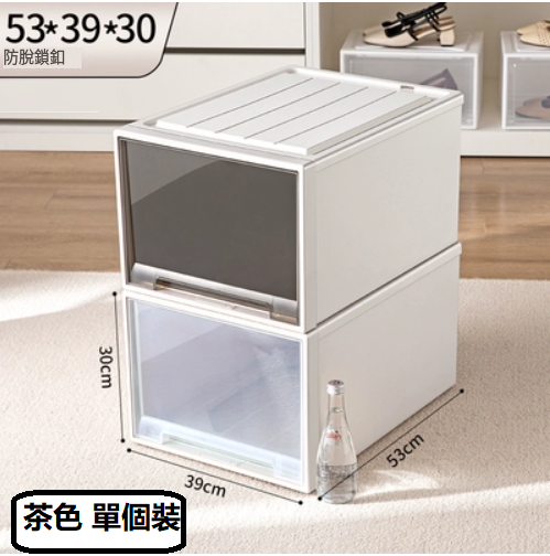 Hot selling wardrobe drawer storage box ([brown] single pack (depth 53*width 39*height 30)