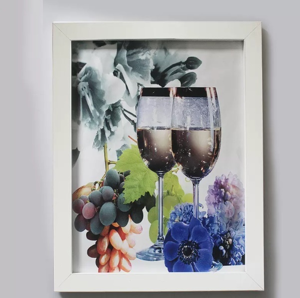 Hot selling simple poster frame puzzle frame (white small 24 inches [40.5*60.5] cm)