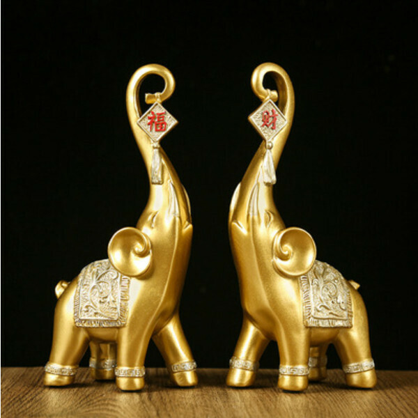 Popular object resin handicraft ornaments (luck and wealth object-gold)