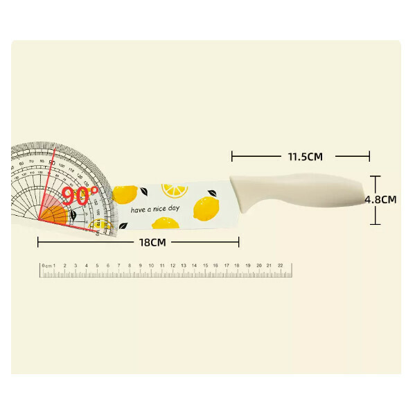 New kitchen knife, special vegetable cutting knife, food supplement knife, fruit knife (pink)