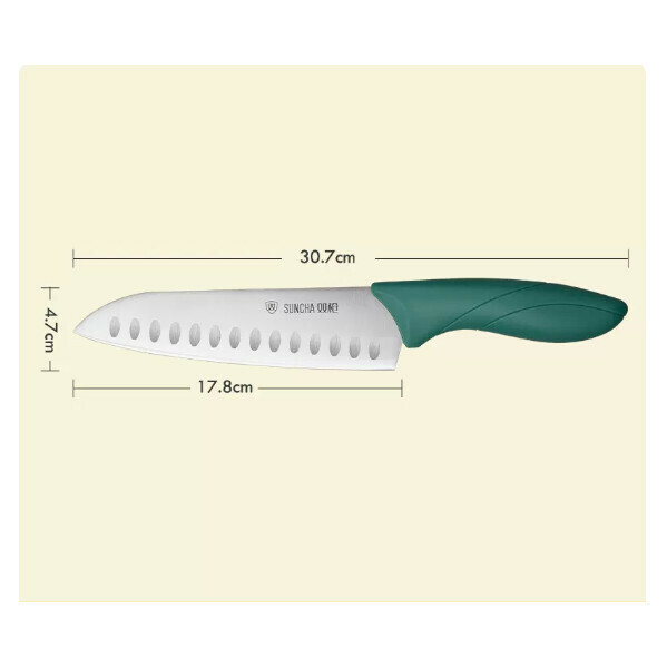 New kitchen knife, special vegetable cutting knife, food supplement knife, fruit knife (blue)