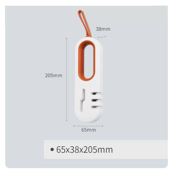 New kitchen knife, special vegetable cutting knife, food supplement knife, fruit knife (orange)