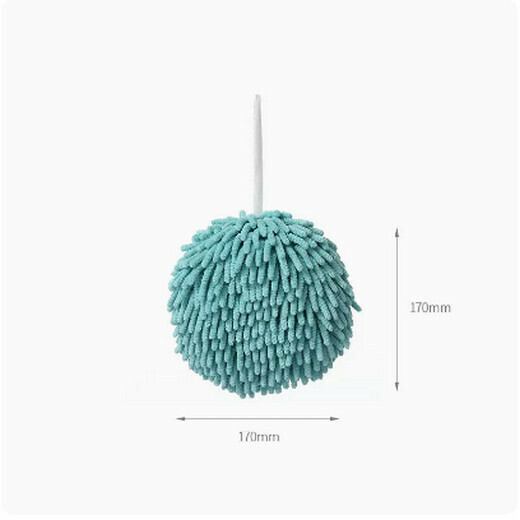 Hot selling hanging quick-drying kitchen hand towel (blue regular style)