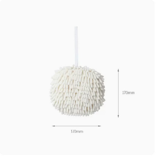 Hot selling hanging quick-drying kitchen hand towel (white regular style)