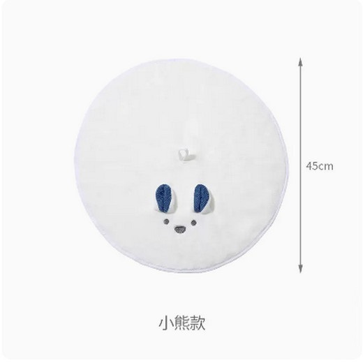 Hot selling hanging quick-drying kitchen hand towel (white bear-hand towel)