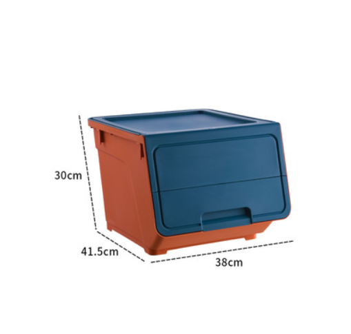 Hot selling storage box (amber red [41.5*30*38cm] with wheel models)