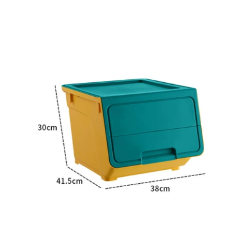 Hot selling storage box (golden yellow [41.5*30*38cm] with wheel models)