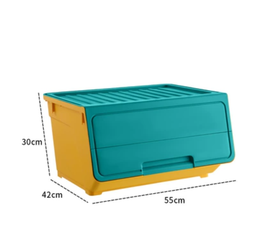 Hot selling storage box (golden yellow [42*30*55cm] with wheel models)