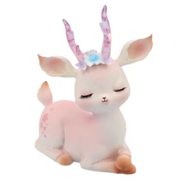 New Nordic style deer ornaments (3A large flowery deer)