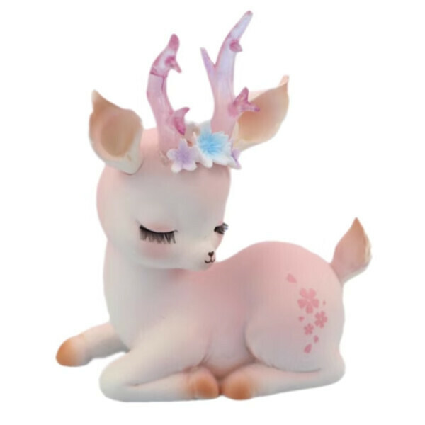 New Nordic style deer ornaments (3B large flowery deer)