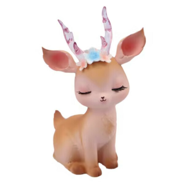 New Nordic style deer ornaments (2A large flowery deer)