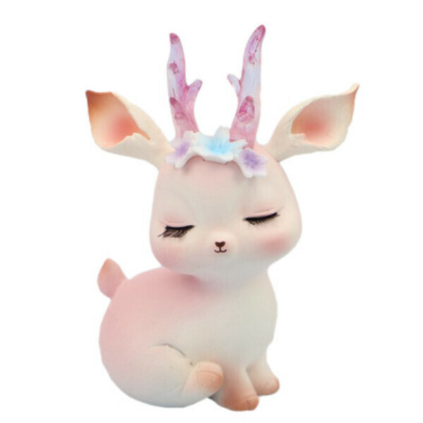 New Nordic style deer ornaments (5A mini floral deer)