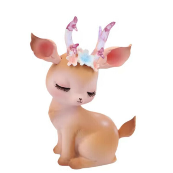 New Nordic style deer ornaments (2B large flowery deer)