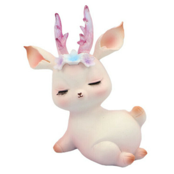 Popular Nordic style deer ornaments (5C mini flowery deer)