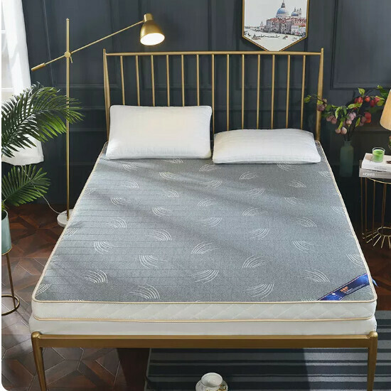Popular bedroom mattress [10cm thick jelly grass gray 1.5*1.9m]
