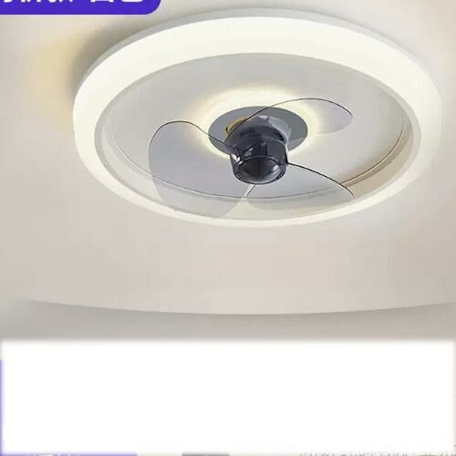 爆款現代吸頂電風扇吊燈（特價款-白色-50CM-變頻+手機APP）