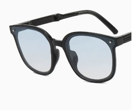 Hot Recommended Foldable Anti-UV Sunglasses for Women (Specification: Gradient Blue)