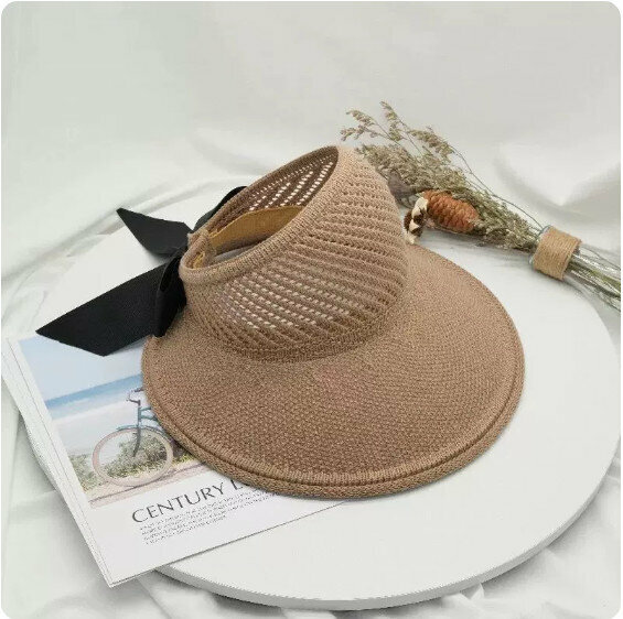 Hotly recommended summer sun protection and versatile sun hat (camel) [one size fits all]