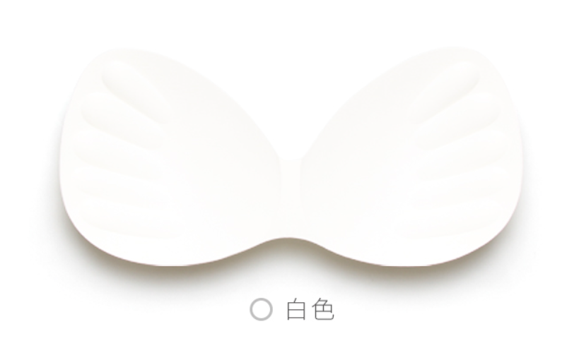 熱推一片式抹胸內衣墊（白色M碼1.2cm厚【3個】）