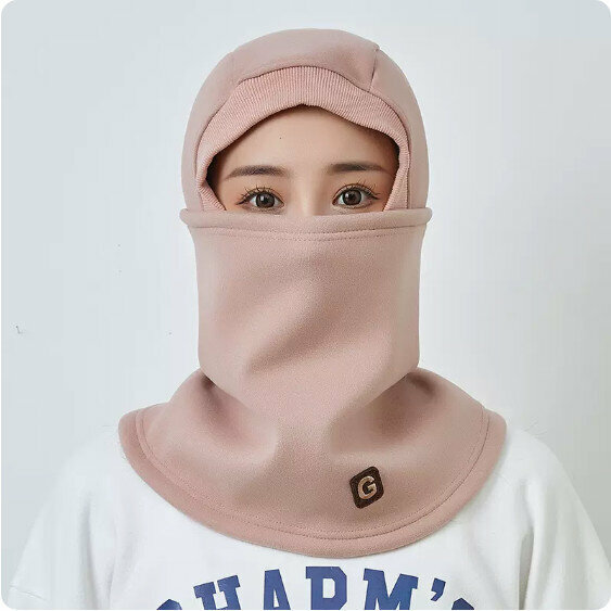 Hotly recommended winter velvet and thickened all-in-one toe cap (pink) [one size fits all]