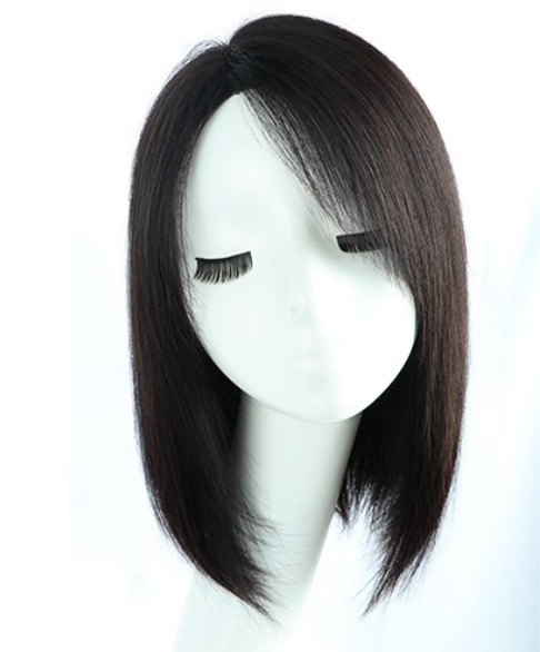 Hot recommendation: 1 pack of layered clavicle hair (natural black/mocha brown) (specifications: length about 37CM) (please contact customer service to confirm the delivery color after placing the order)