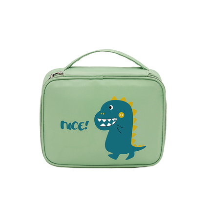 Hotly recommended toiletry storage bag (green dinosaur)