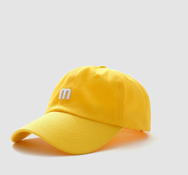 Hot selling adjustable peaked cap [yellow]