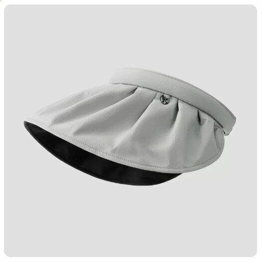 Hot Selling Anti-UV Sun Hat Sun Hat [Gray] (Size: Adjustable)
