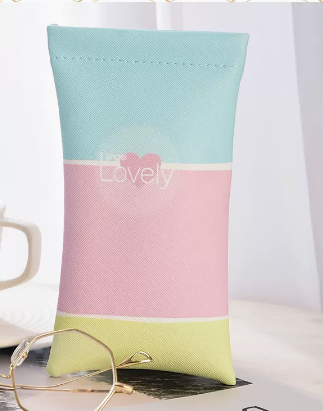 Hot selling printed glasses bag (specification: fresh three colors)