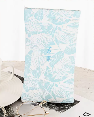 Hot selling printed glasses bag (Specification: Ruoye Qingbai)