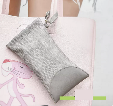 Hot selling glasses bag (specification: buckle style - gray)