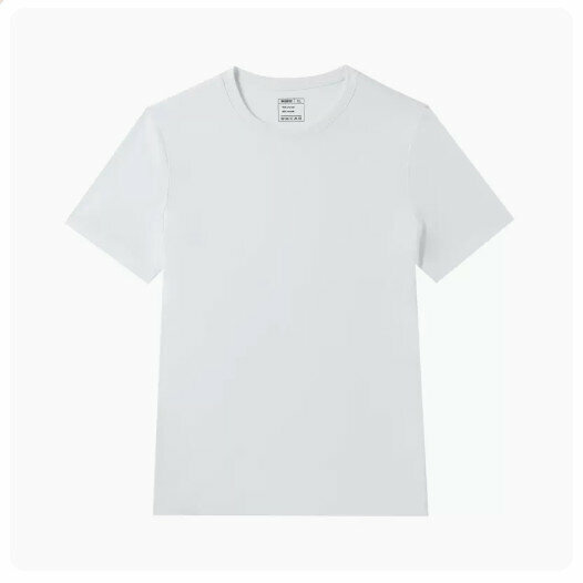 Popular pure cotton short-sleeved T-shirt [white] (size: M-XL) (please contact customer service to confirm the delivery size after placing the order)