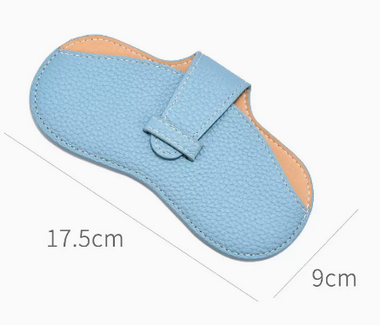 Popular glasses bag glasses bag (specification: blue)