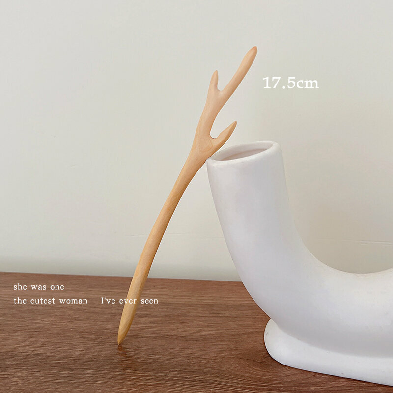 Popular antique style wooden hairpin hair accessories (tree hairpin)