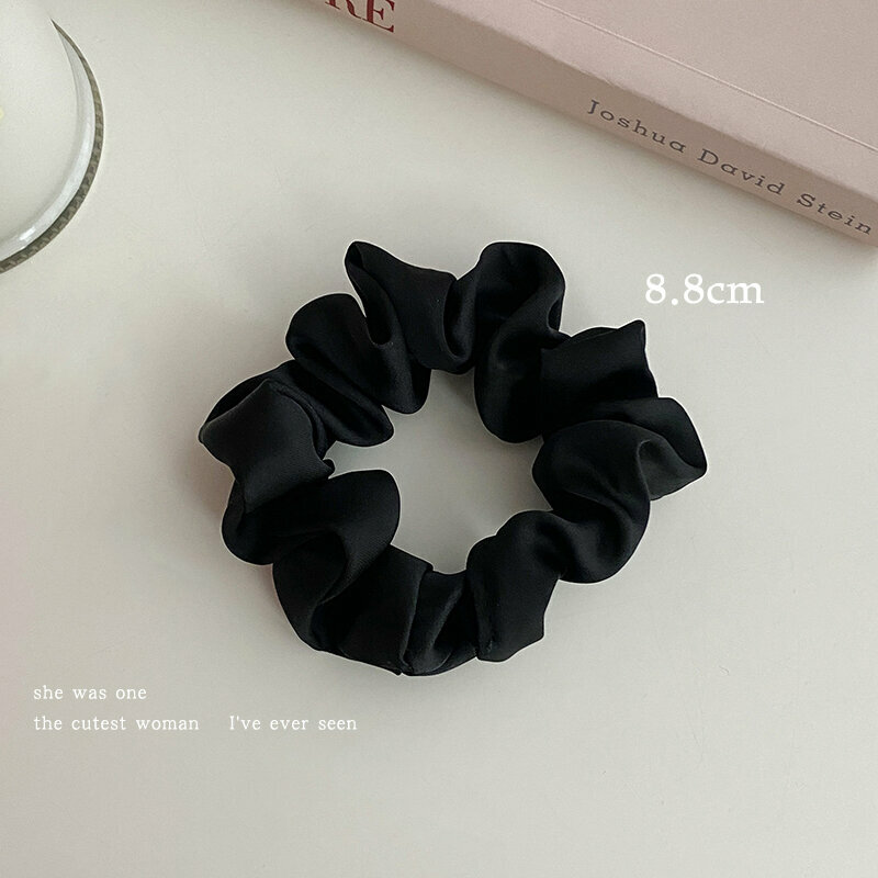 Hot trendy hair ties and hair accessories (black - small size)
