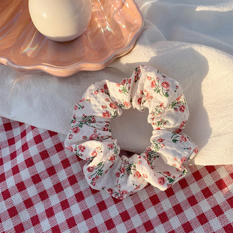 Popular fashionable hair ties and hair accessories (Pink Rose)